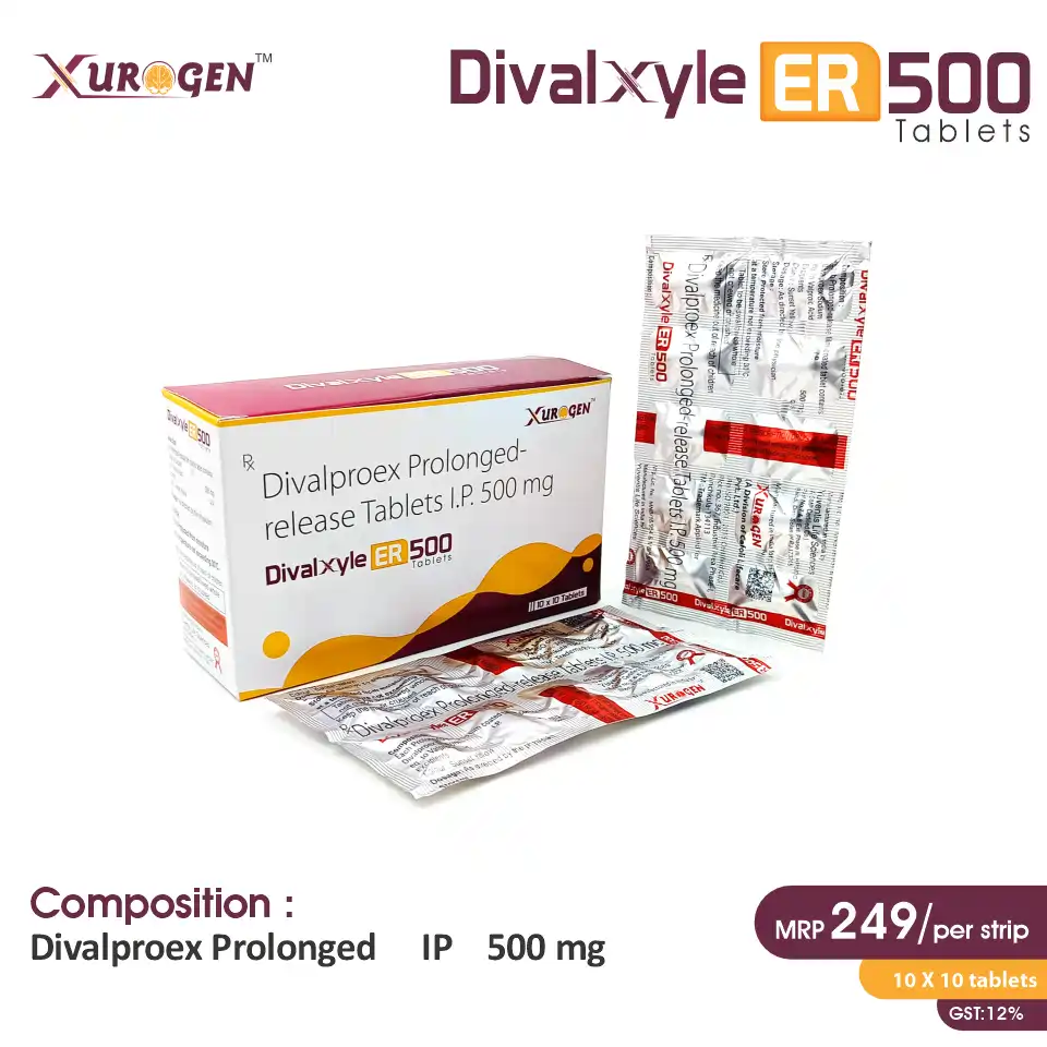 Divalproex 500mg Prolonged Release at Best Price in PCD Medical Pharma for Epilepsy & Seizure Disorders